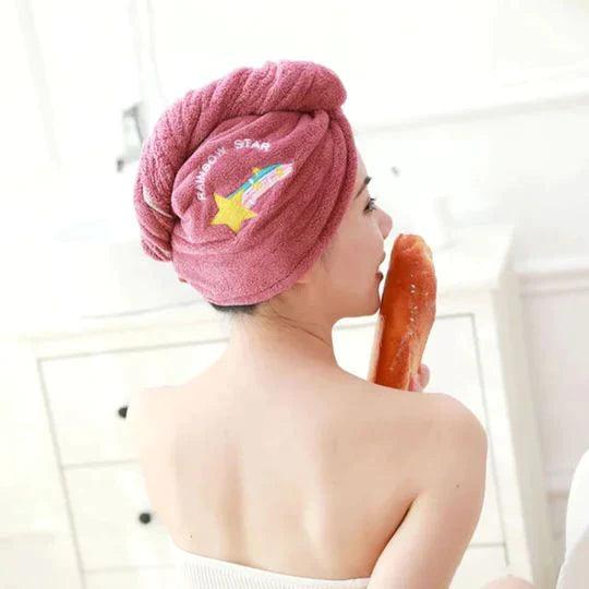 Microfiber Hair Towel - HairDry Pro-Purple-State of Style