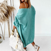 MiesjesVest | Women's Cosy Knit Cardigan-Khaki-S-State of Style