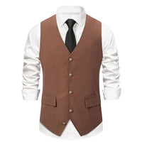Miguel Traditional Vest – Vintage Green Suede Waistcoat with Sleek Fit-Green-S-State of Style