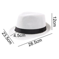 Mikael Traditional Hat – Wide-Brimmed Linen Fedora-Beige-State of Style