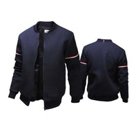 MikesJacket | Men's Classic Stylish Jacket-Navy Blue-S-State of Style