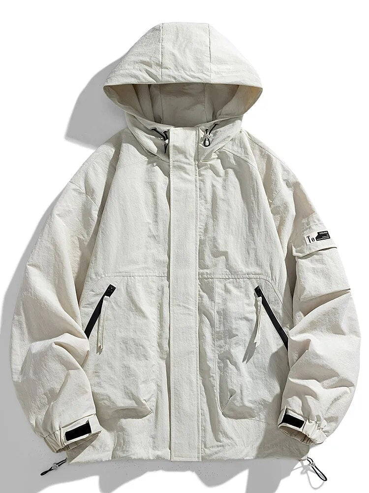 Men's Windbreaker with Hood – Jasper