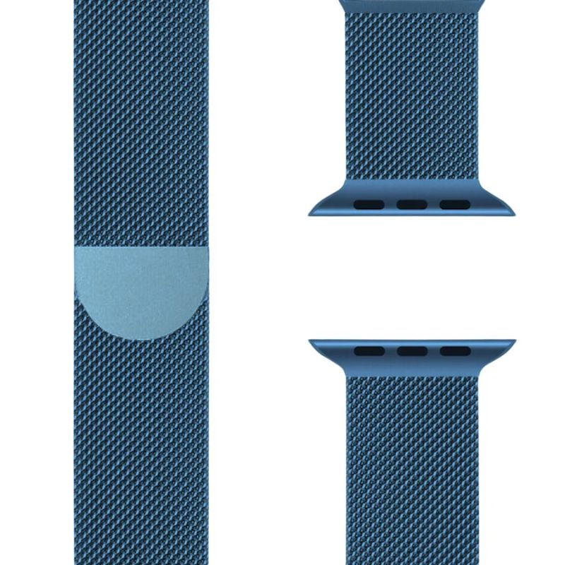 Milanese Apple Watch Band – SteelFlex-38mm | 40mm | 41mm | 42mm-Blue-State of Style