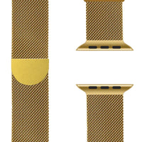 Milanese Apple Watch Band – SteelFlex-38mm | 40mm | 41mm | 42mm-Gold-State of Style