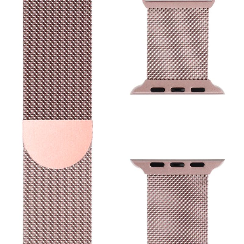Milanese Apple Watch Band – SteelFlex-38mm | 40mm | 41mm | 42mm-Pink-State of Style