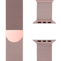 Milanese Apple Watch Band – SteelFlex-38mm | 40mm | 41mm | 42mm-Pink-State of Style