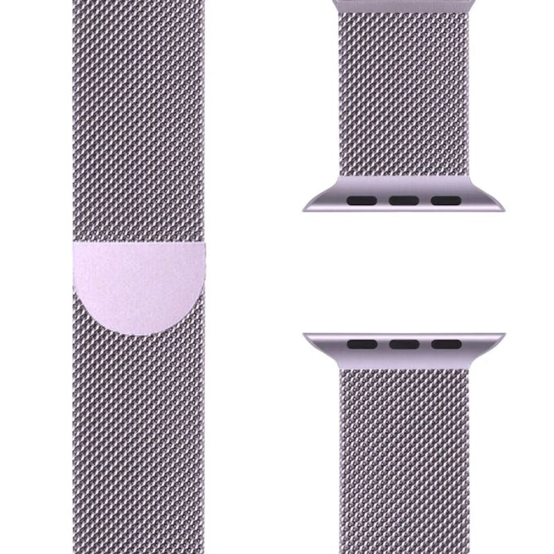 Milanese Apple Watch Band – SteelFlex-38mm | 40mm | 41mm | 42mm-Silver-State of Style