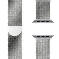 Milanese Apple Watch Band – SteelFlex-38mm | 40mm | 41mm | 42mm-Silver-State of Style