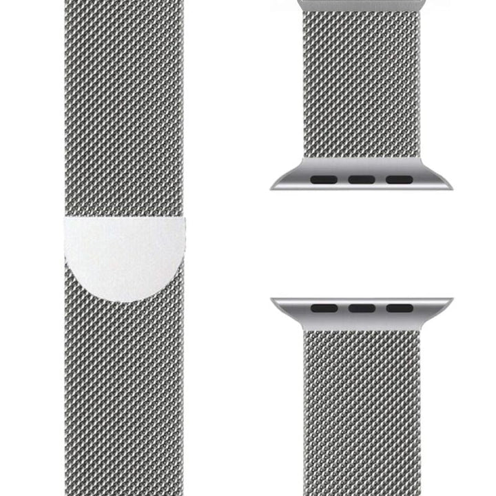 Milanese Apple Watch Band – SteelFlex-38mm | 40mm | 41mm | 42mm-Silver-State of Style