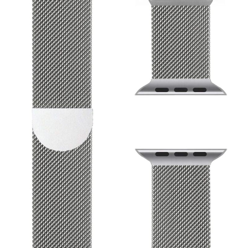 Milanese Apple Watch Band – SteelFlex-38mm | 40mm | 41mm | 42mm-Silver-State of Style