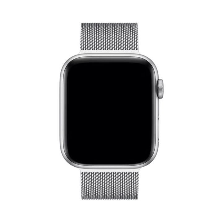 Milanese Apple Watch Band – SteelFlex-38mm | 40mm | 41mm | 42mm-Silver-State of Style