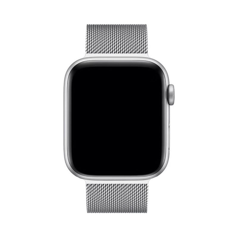 Milanese Apple Watch Band – SteelFlex-38mm | 40mm | 41mm | 42mm-Silver-State of Style