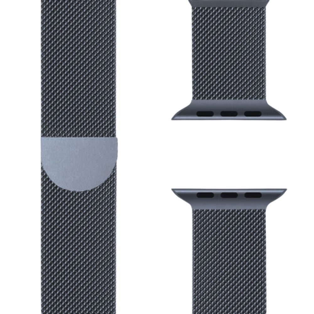 Milanese Apple Watch Band – SteelFlex-38mm | 40mm | 41mm | 42mm-Space Gray-State of Style