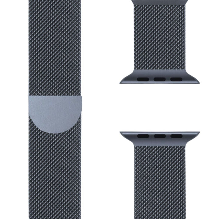 Milanese Apple Watch Band – SteelFlex-38mm | 40mm | 41mm | 42mm-Space Gray-State of Style