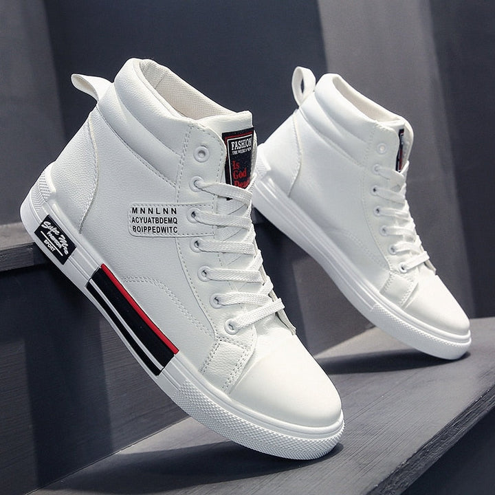 MilasShoe | Women's Elegant High-Top Footwear-White-8.0-State of Style