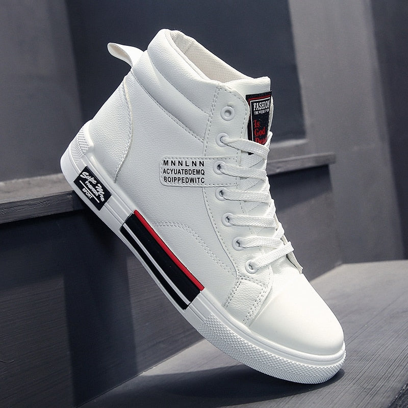 MilasShoe | Women's Elegant High-Top Footwear-White-8.0-State of Style