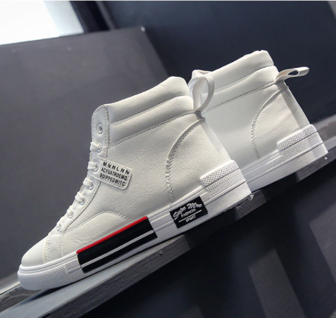 MilasShoe | Women's Elegant High-Top Footwear-White-8.0-State of Style