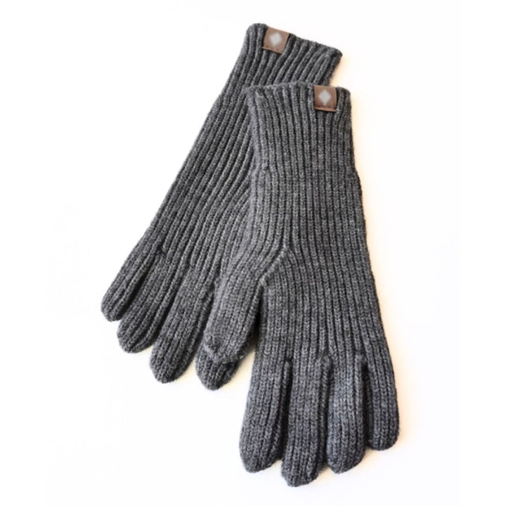 Miles Knitted Gloves | Casual & Stylish-Grey-State of Style