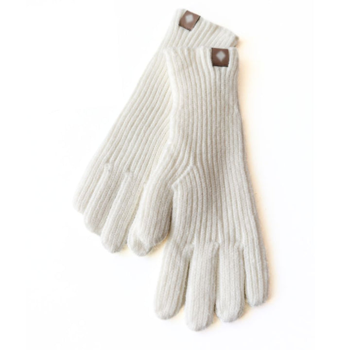 Miles Knitted Gloves | Casual & Stylish-White-State of Style