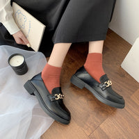 MillieLoafers | Women's Patent Leather Loafers-Glossy Black-4.5-State of Style