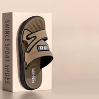 Milo - Donkerbruine Slippers-Donkerbruin-40-State of Style