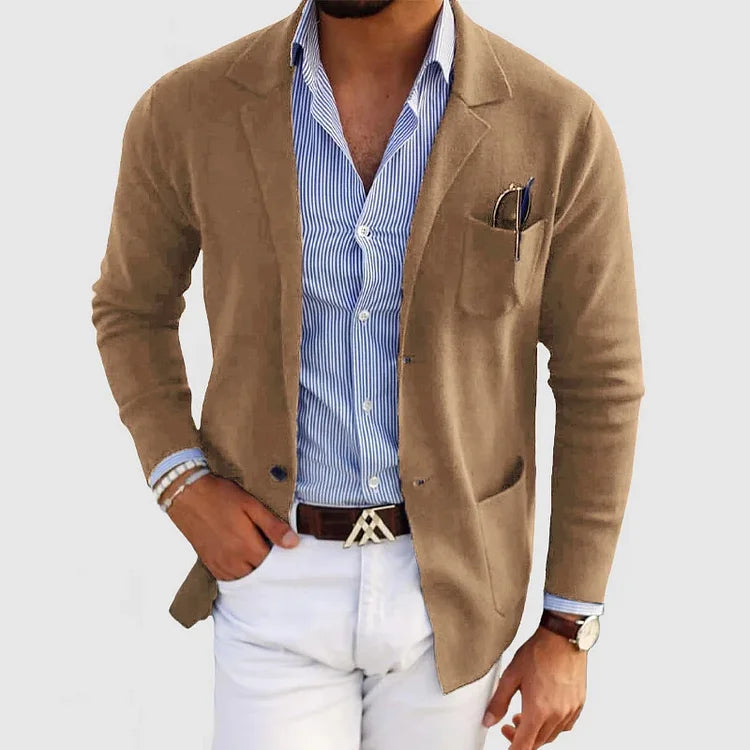 Milo - Men's Vest with Style and Comfort-Beige-S-State of Style