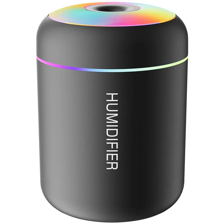 MINI AIR HUMIDIFIER WITH AROMATHERAPY - USB POWERED - PERFECT FOR CAR AND BEDROOM-Black-State of Style