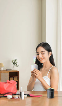 MINI AIR HUMIDIFIER WITH AROMATHERAPY - USB POWERED - PERFECT FOR CAR AND BEDROOM-White-State of Style