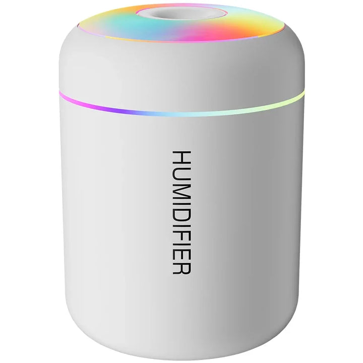 MINI AIR HUMIDIFIER WITH AROMATHERAPY - USB POWERED - PERFECT FOR CAR AND BEDROOM-White-State of Style