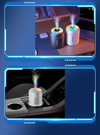 MINI AIR HUMIDIFIER WITH AROMATHERAPY - USB POWERED - PERFECT FOR CAR AND BEDROOM-White-State of Style