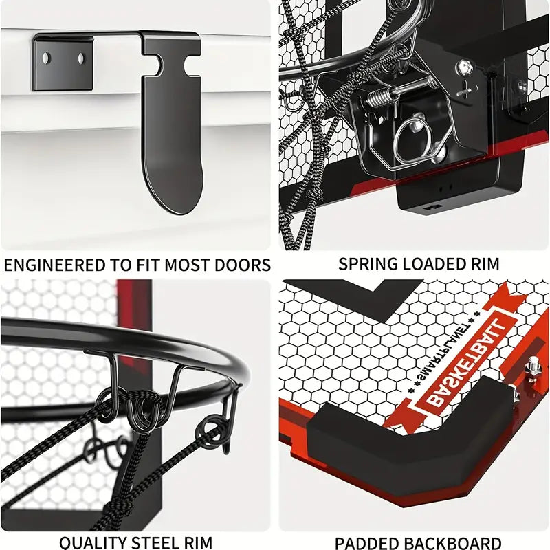 Mini Basketball Hoop with Electronic Scoreboard - BouncePro-State of Style