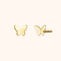 Mini Butterfly Earrings - Elena-Gold-State of Style