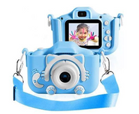 Mini children's camera with protective cover Klikkie | Playfully Memories-Blue-State of Style