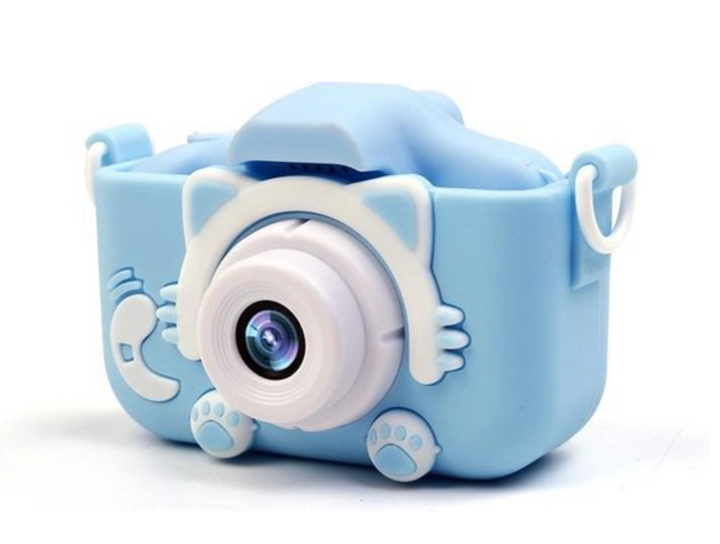 Mini children's camera with protective cover Klikkie | Playfully Memories-Pink-State of Style