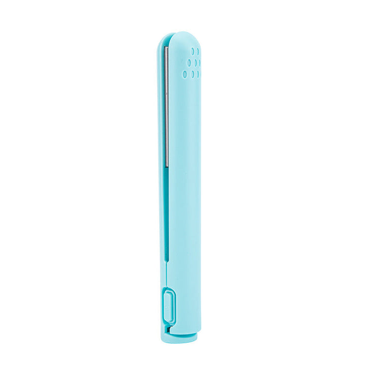 Mini Curling and Straightening Iron - Lina-Blue-State of Style