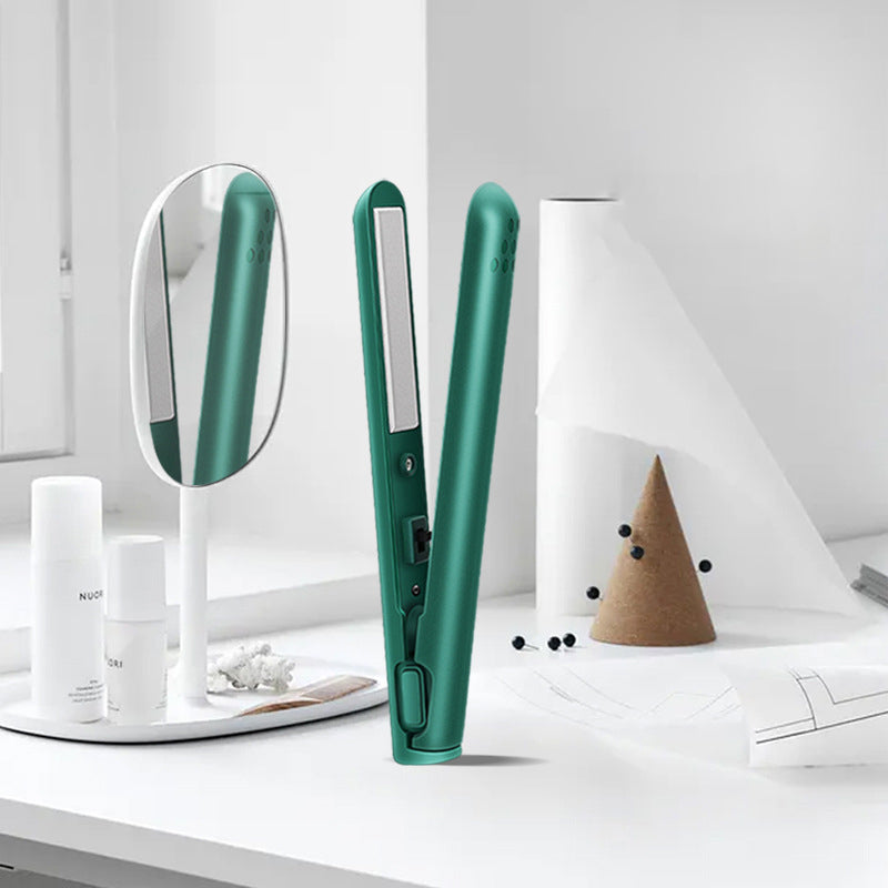 Mini Curling and Straightening Iron - Lina-White-State of Style