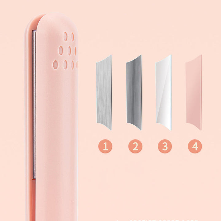 Mini Curling and Straightening Iron - Lina-White-State of Style
