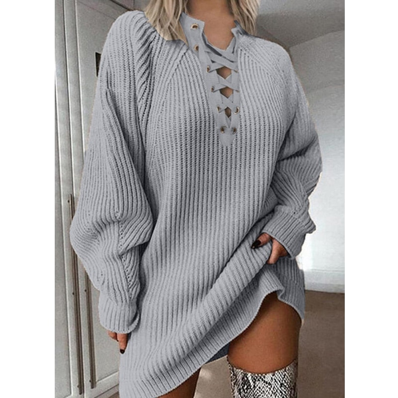 Mini Dress for Women | Stylish & Comfortable-Gray-S-State of Style