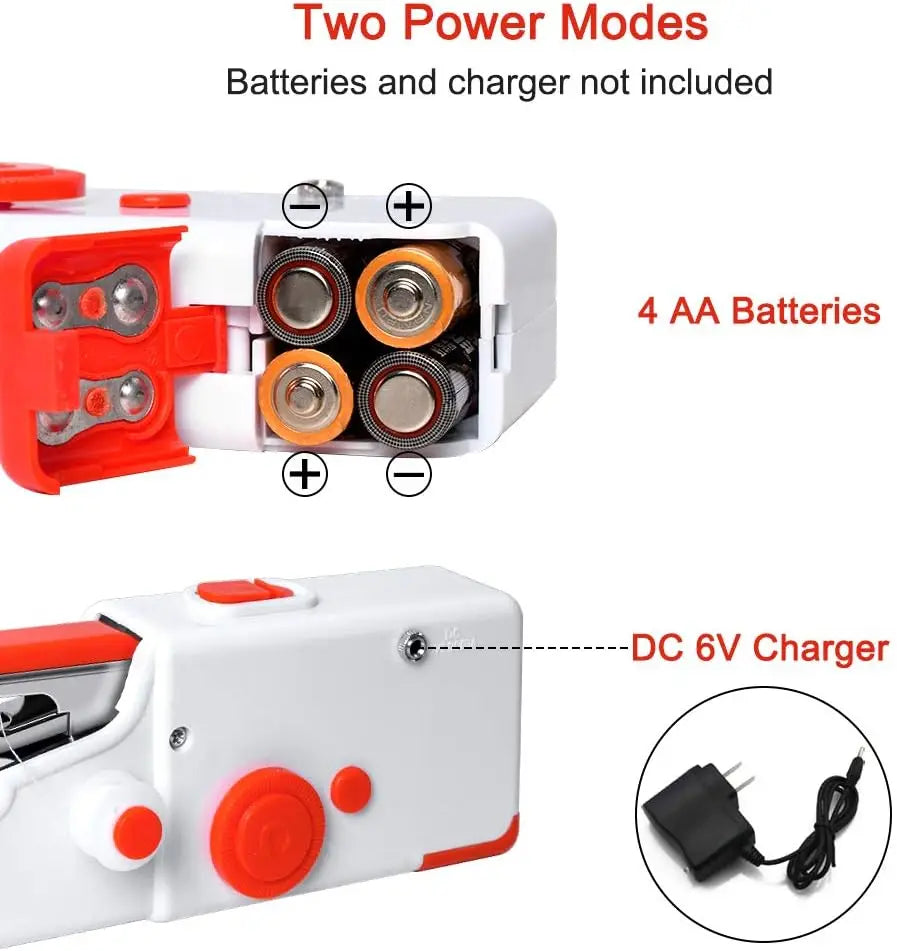 Mini Electric Sewing Machine - StitchMatic-Pink set-State of Style