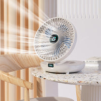 Mini Foldable Fan - CoolBreeze-White-State of Style