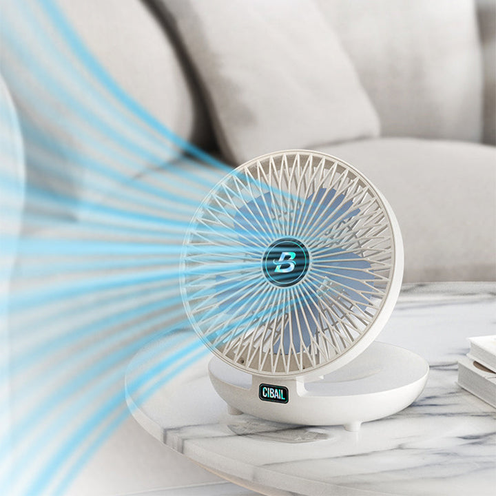 Mini Foldable Fan - CoolBreeze-White-State of Style