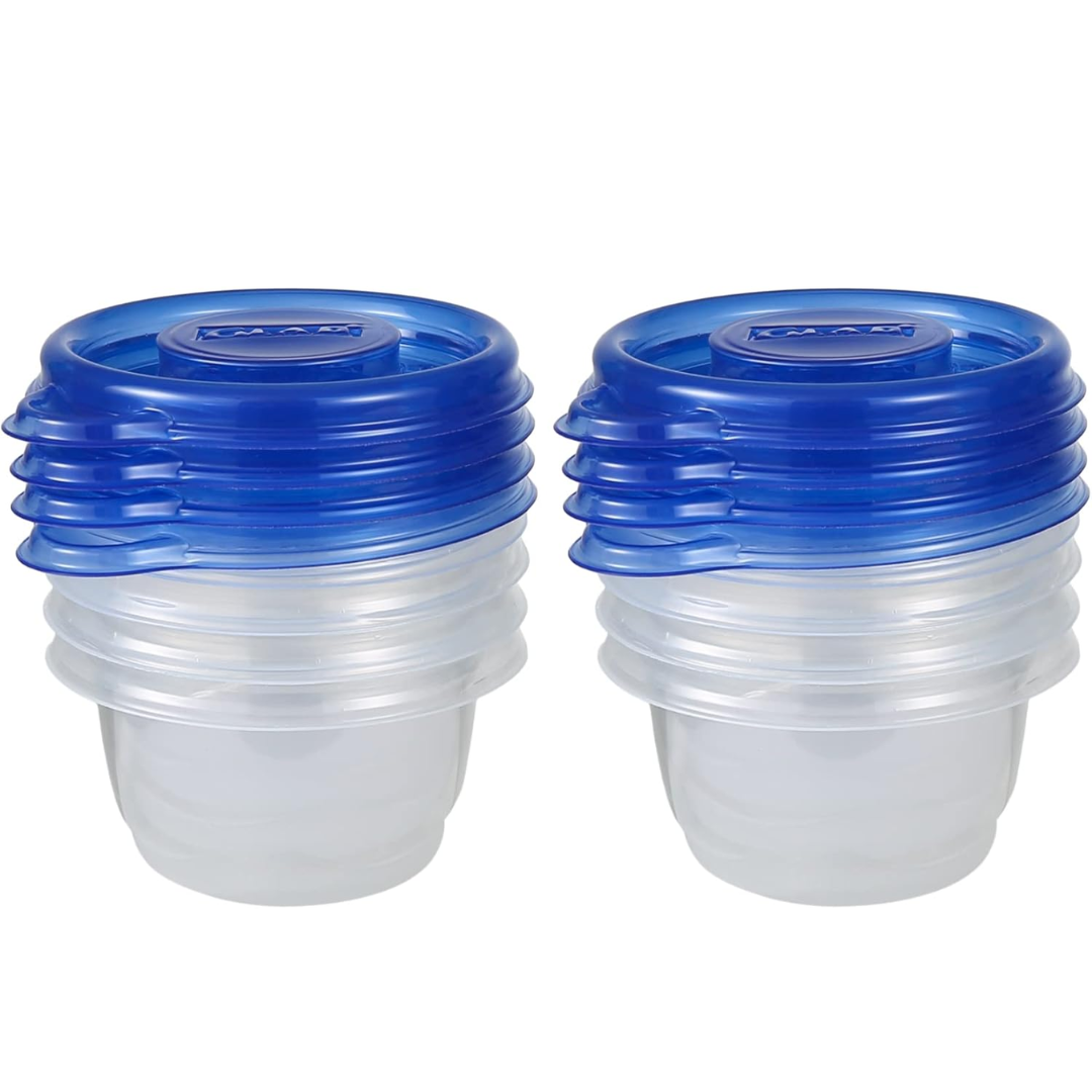 Mini Food Storage Containers – 118 ml with Lid (8-Pack)-State of Style