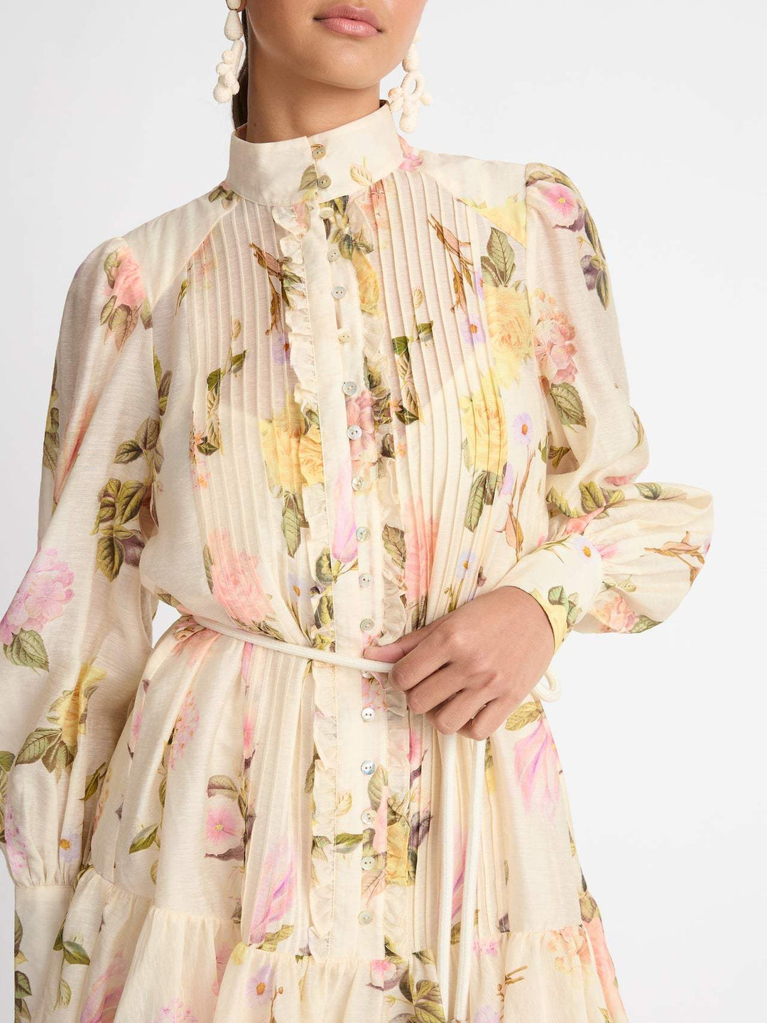 Mini Hemd Dress with Lace Edge – Sylvie-S-State of Style