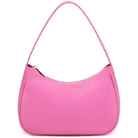 Mini Hobo Bag with Zipper - Sabrina-Pink-State of Style