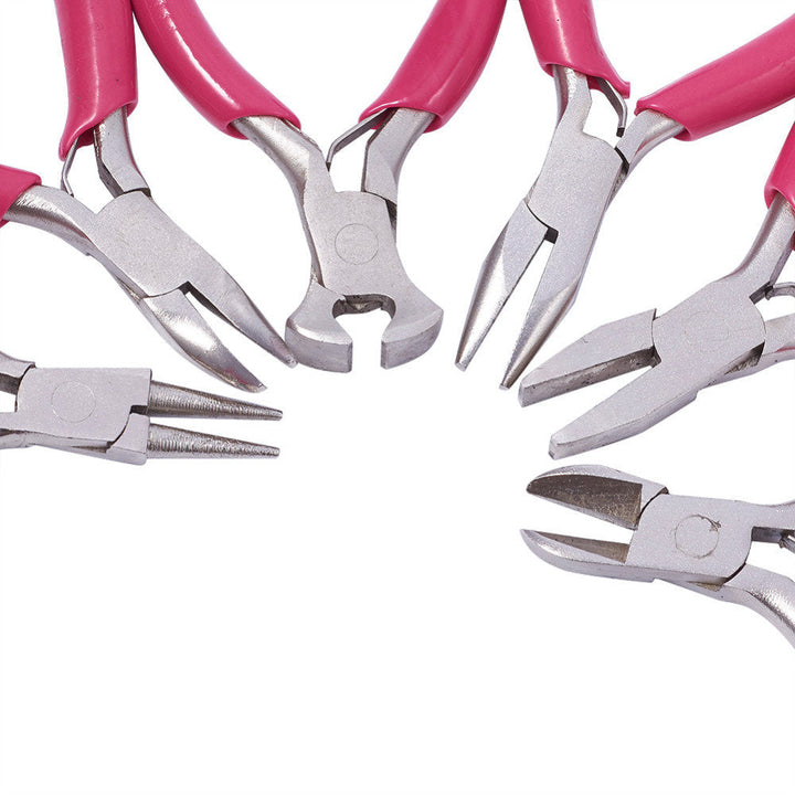 Mini Pink Pliers Tool Set | Versatile Crafting Essentials-State of Style