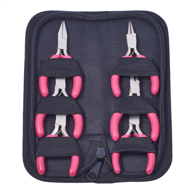 Mini Pink Pliers Tool Set | Versatile Crafting Essentials-State of Style