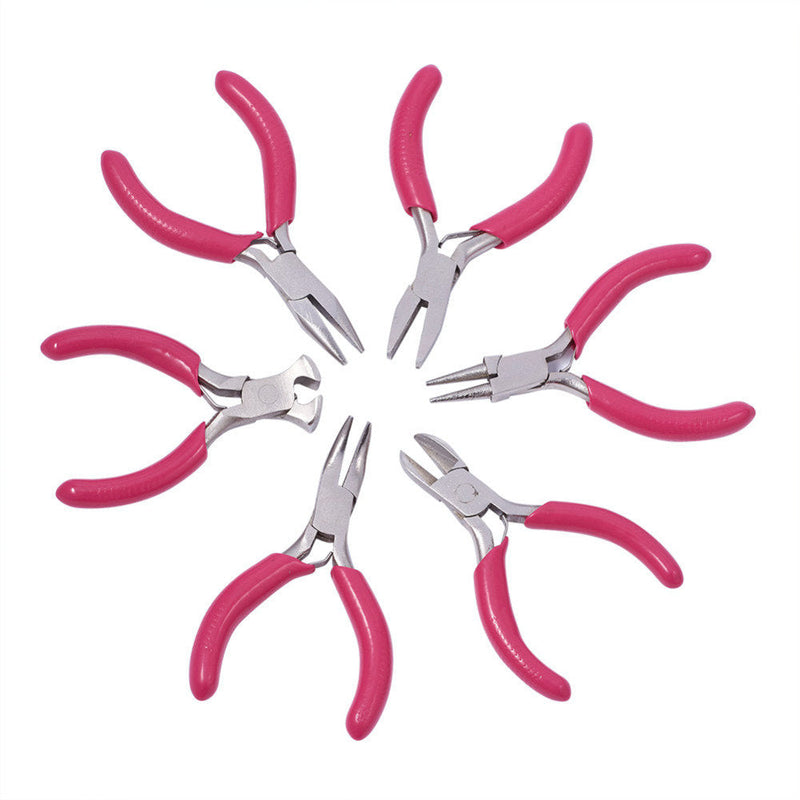 Mini Pink Pliers Tool Set | Versatile Crafting Essentials-State of Style