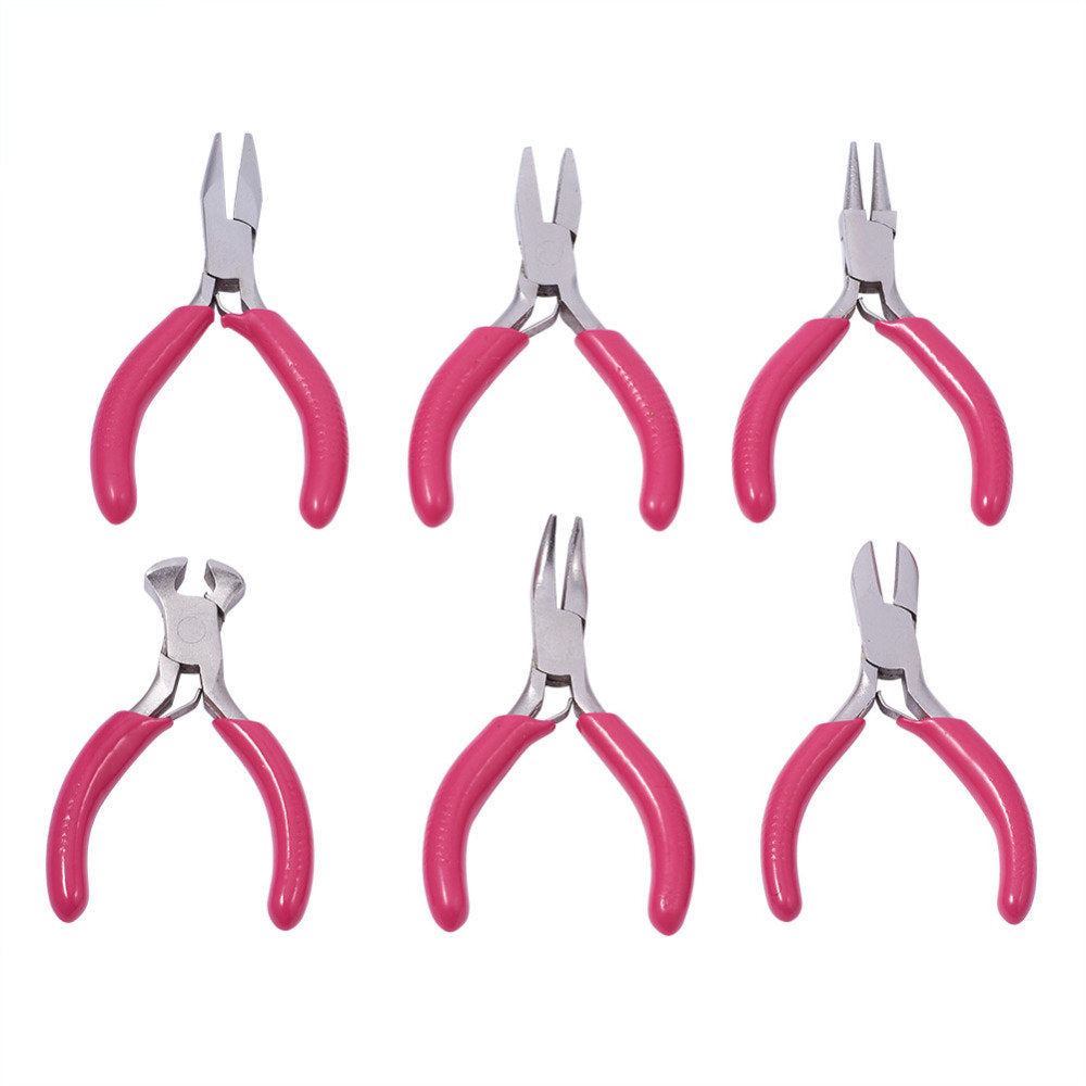 Mini Pink Pliers Tool Set | Versatile Crafting Essentials-State of Style