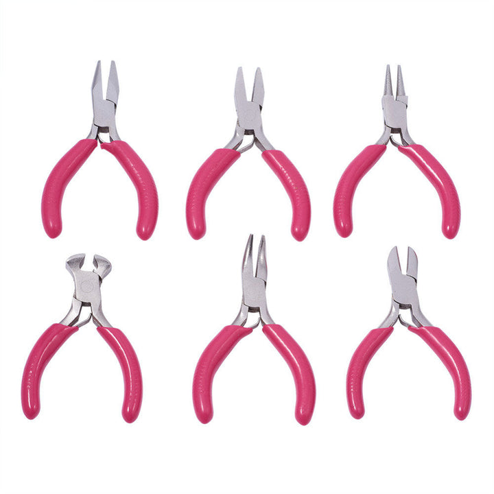 Mini Pink Pliers Tool Set | Versatile Crafting Essentials-State of Style