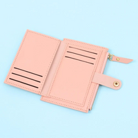 Mini Velvet Leather Wallet-Black-1-State of Style